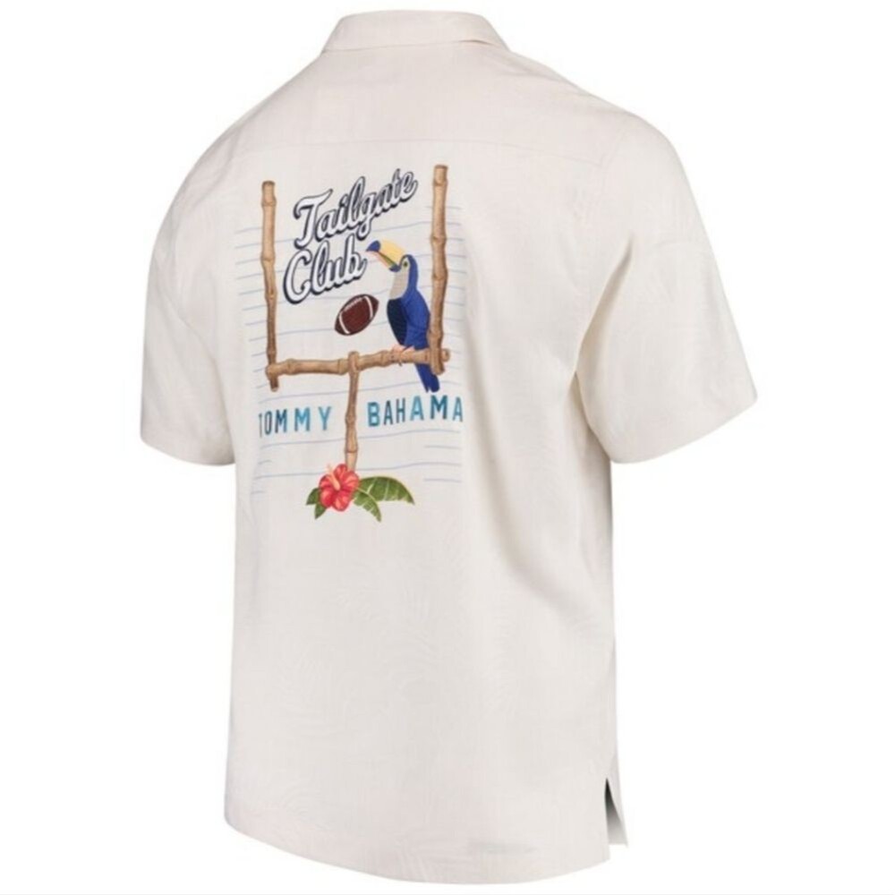 {Tommy Bahama} White USC Trojans Tailgate Club Button-Up Shirt - XXXL